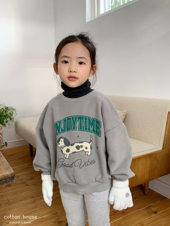 Cotton House - Korean Children Fashion - #discoveringself - Fake Turtleneck - 2