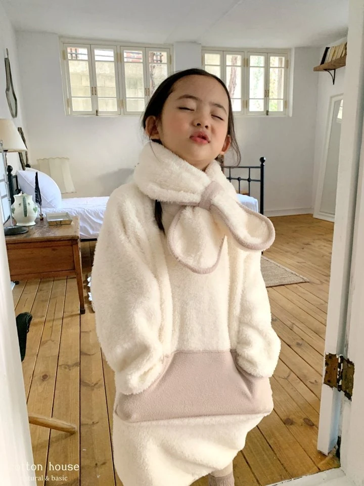 Cotton House - Korean Children Fashion - #fashionkids - Boa Fleece Muffler - 8