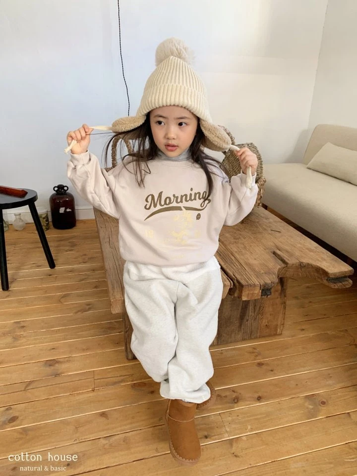 Cotton House - Korean Children Fashion - #fashionkids - Monig Sweatshirt