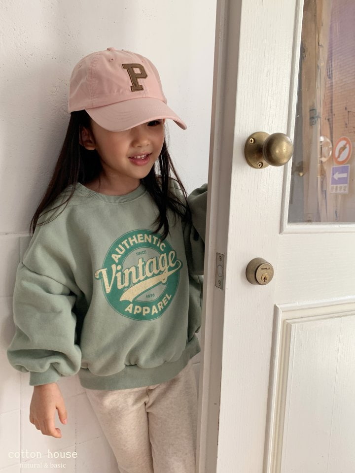 Cotton House - Korean Children Fashion - #kidsstore - Vintage Sweatshirt - 12