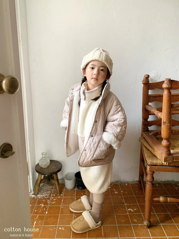 Cotton House - Korean Children Fashion - #kidsstore - Boa Fleece One-piece - 11