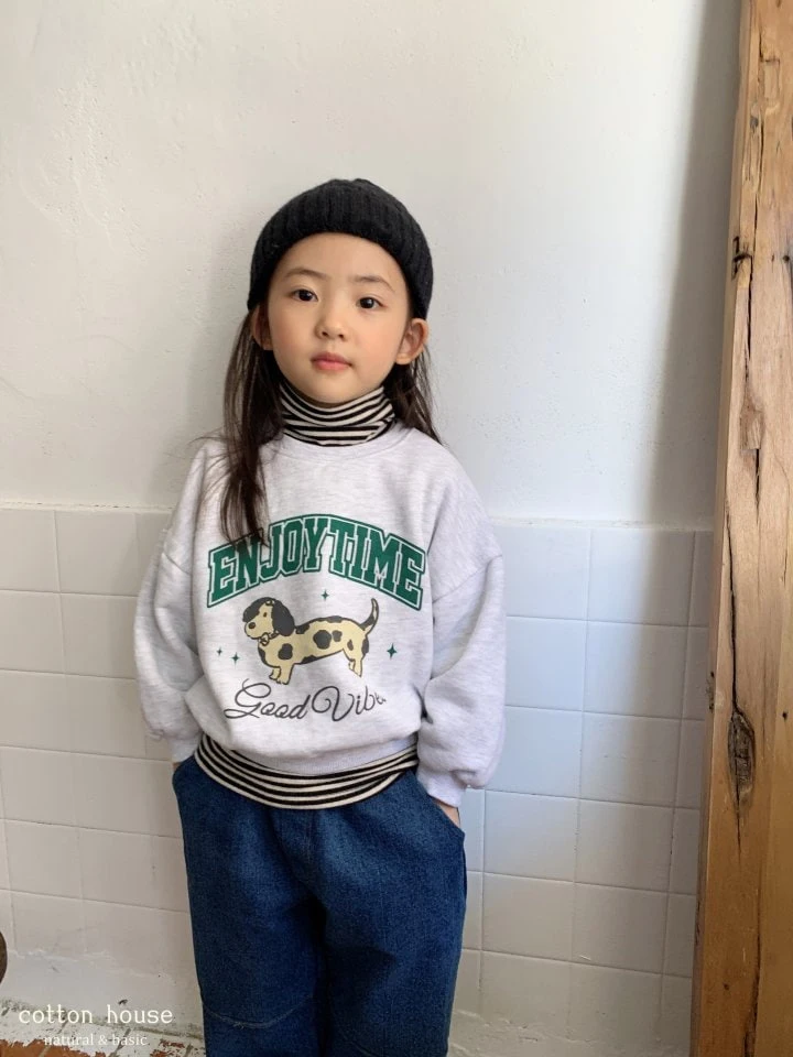 Cotton House - Korean Children Fashion - #Kfashion4kids - Enjoy Sweatshirt - 4