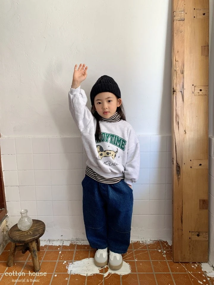 Cotton House - Korean Children Fashion - #magicofchildhood - Enjoy Sweatshirt - 5