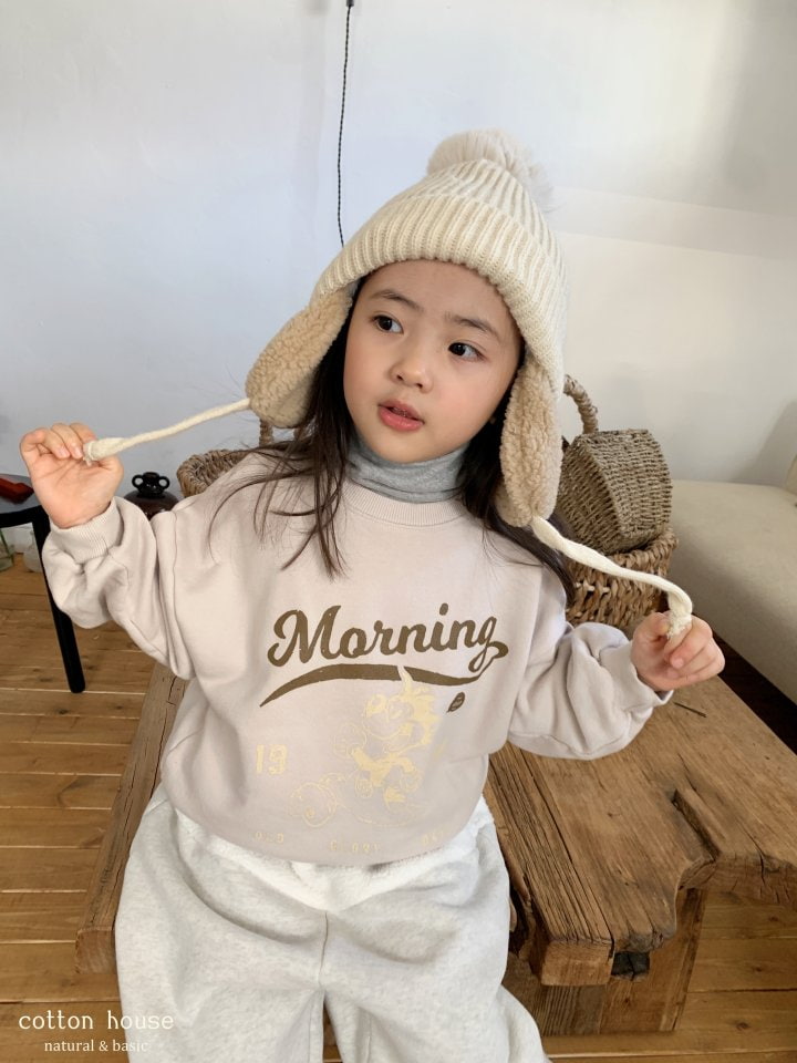 Cotton House - Korean Children Fashion - #minifashionista - Monig Sweatshirt - 8