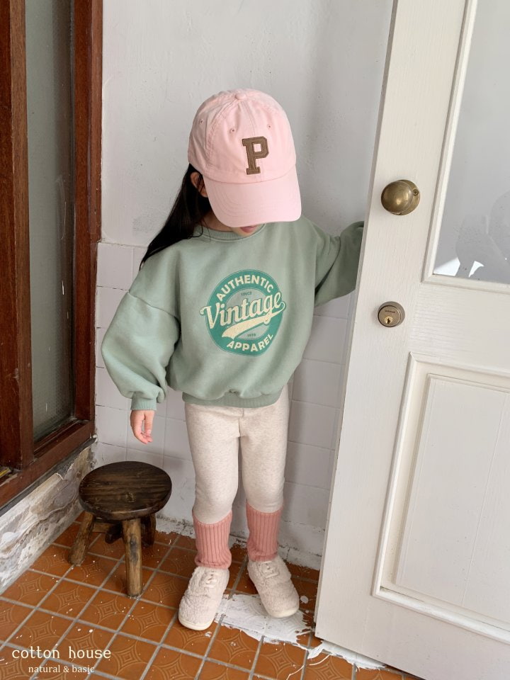 Cotton House - Korean Children Fashion - #stylishchildhood - Vintage Sweatshirt - 5