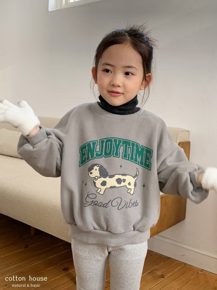 Cotton House - Korean Children Fashion - #stylishchildhood - Enjoy Sweatshirt - 10