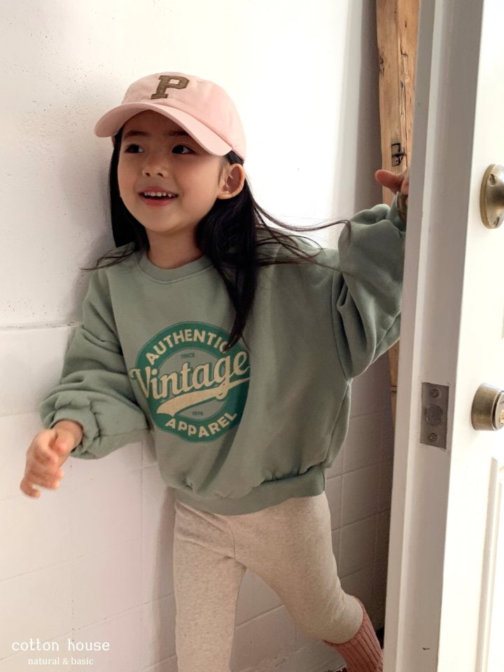 Cotton House - Korean Children Fashion - #todddlerfashion - Vintage Sweatshirt - 4