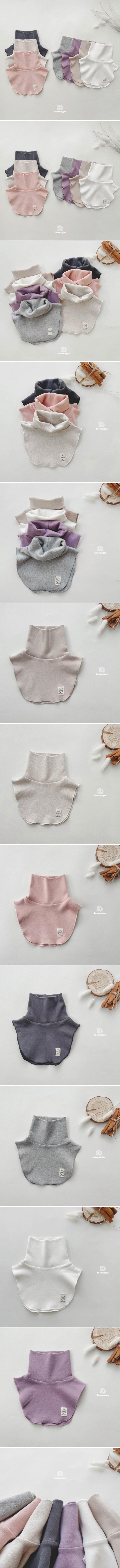 Dae Sung Sa - Korean Children Fashion - #fashionkids - Peach Single Fake Turtleneck - 2