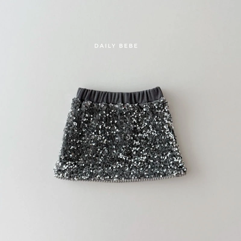 Daily Bebe - Korean Children Fashion - #Kfashion4kids - Sequin Skirt - 7