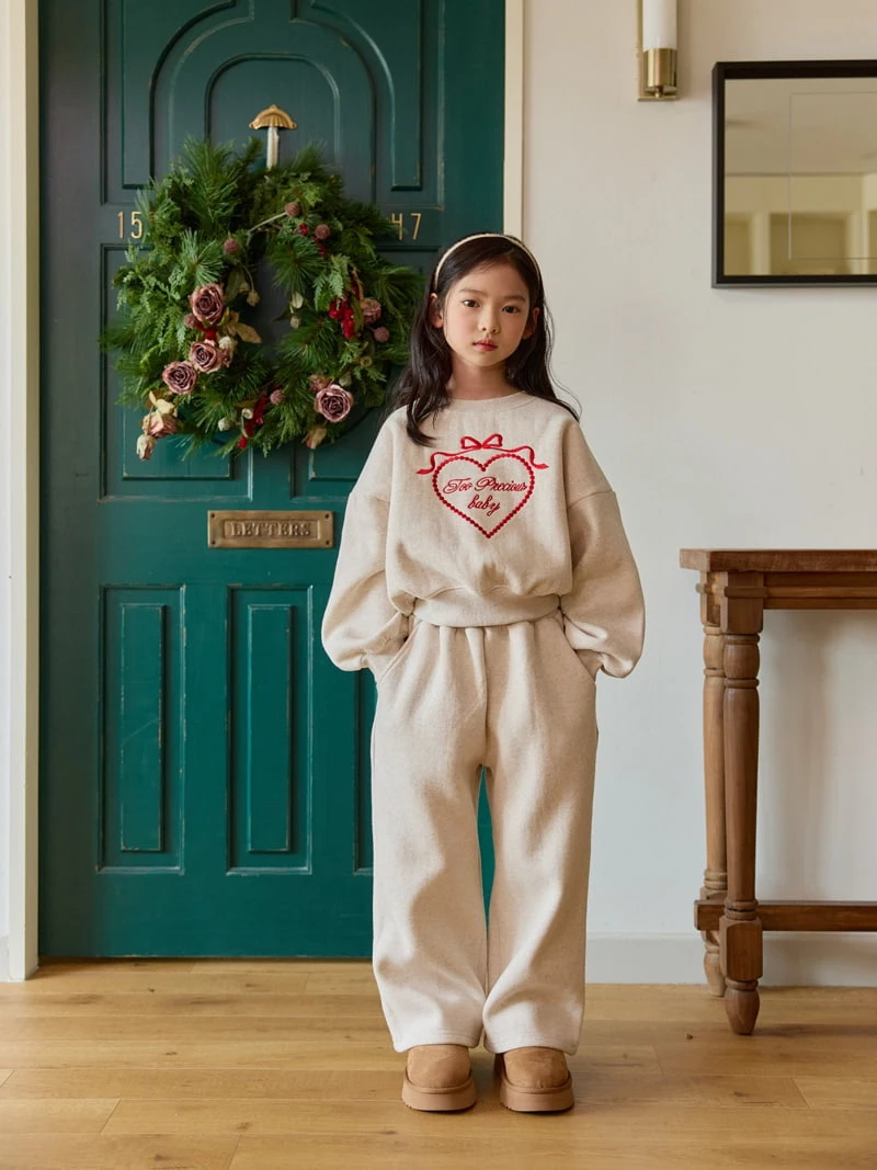 Daily Bebe - Korean Children Fashion - #Kfashion4kids - Heart Wide Set - 11