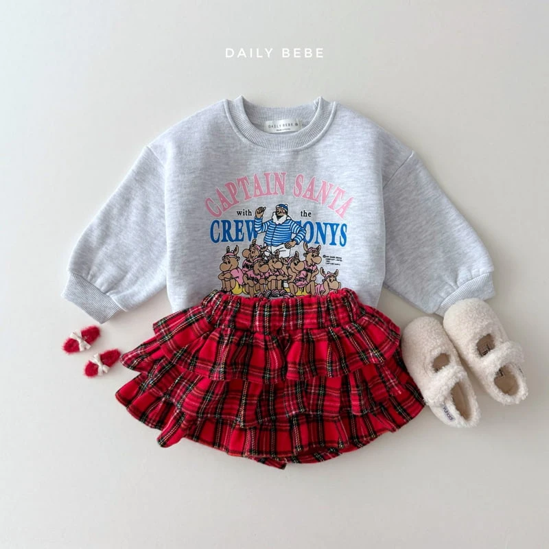 Daily Bebe - Korean Children Fashion - #Kfashion4kids - Santa Sweatshirts - 7