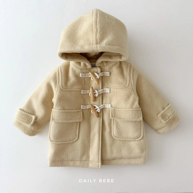 Daily Bebe - Korean Children Fashion - #prettylittlegirls - Tteokbokki Coat - 4