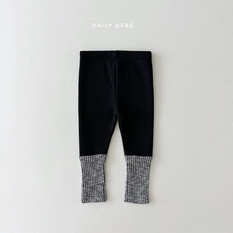 Daily Bebe - Korean Children Fashion - #childofig - Mink Warm Leggings - 7