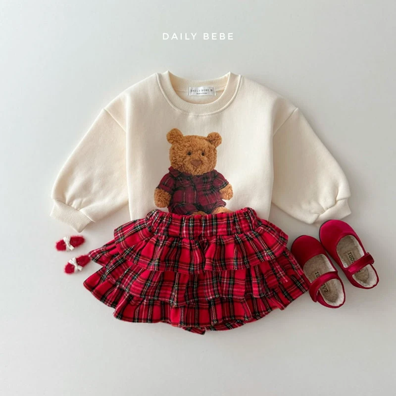 Daily Bebe - Korean Children Fashion - #childofig - Doll Sweatshirts - 7