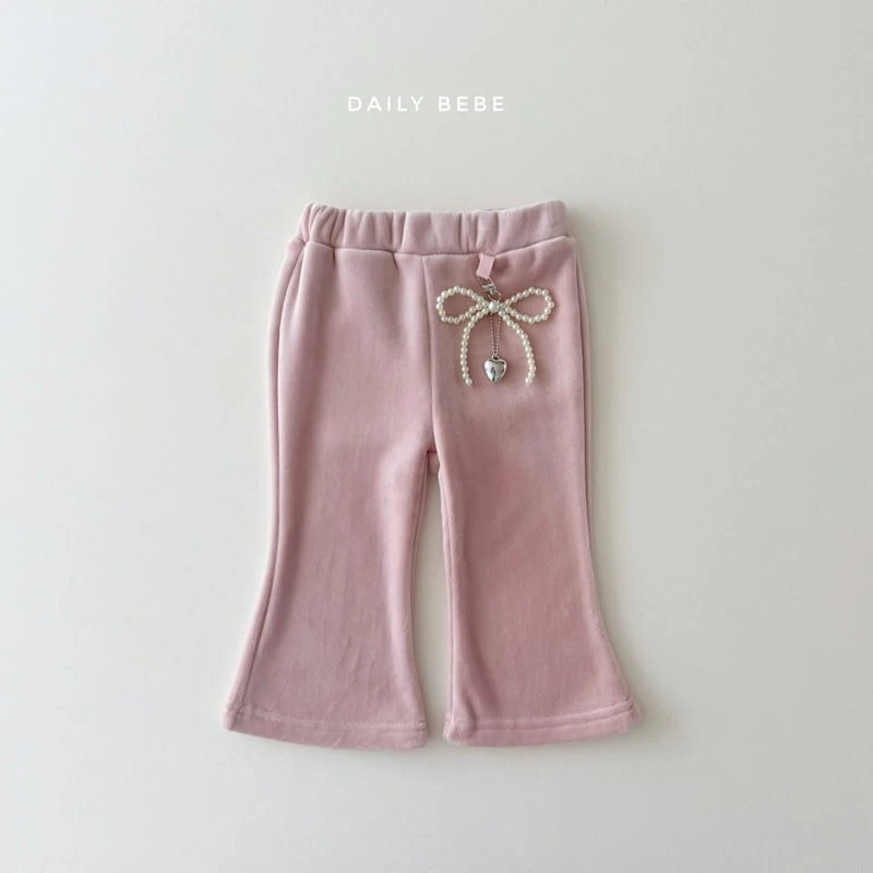 Daily Bebe - Korean Children Fashion - #childofig - Keyring Bootcut Pants - 6