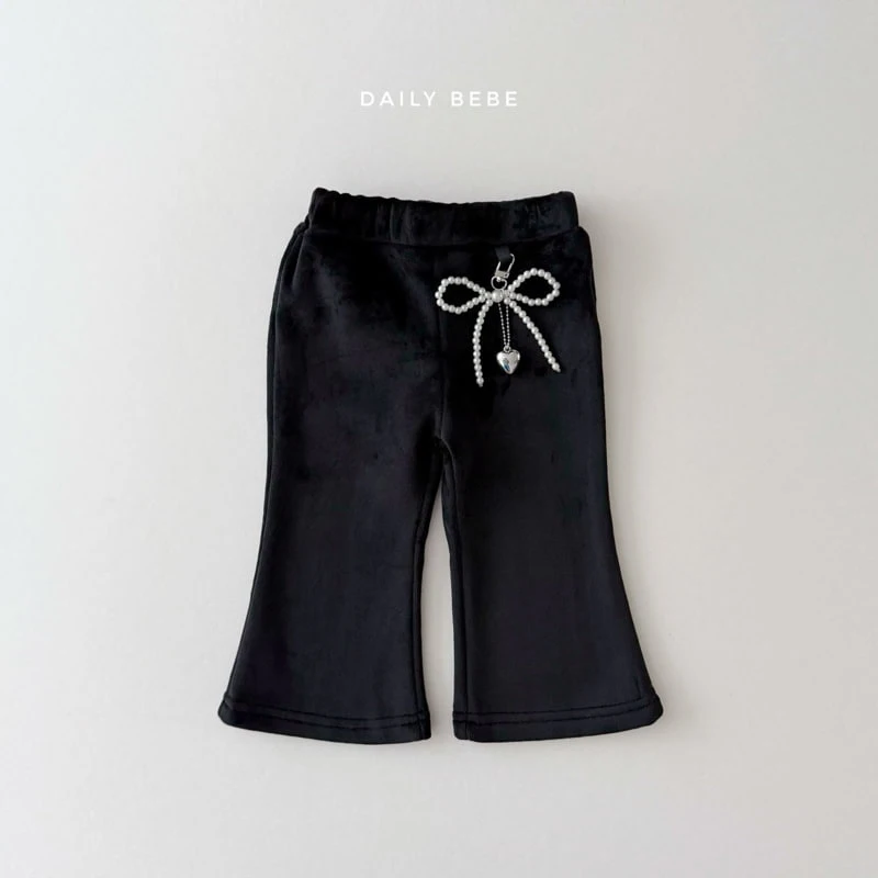 Daily Bebe - Korean Children Fashion - #childrensboutique - Keyring Bootcut Pants - 7