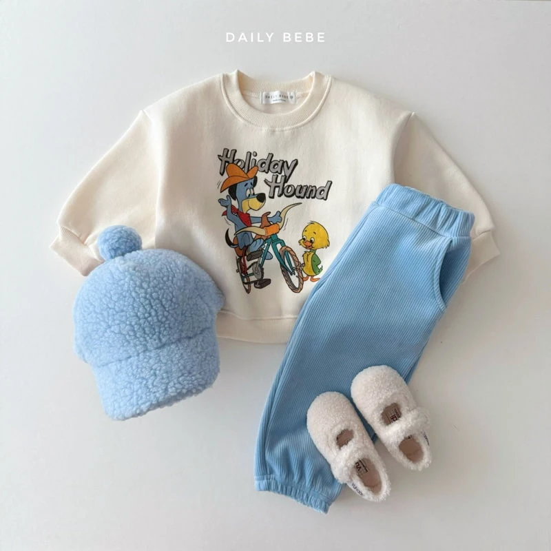 Daily Bebe - Korean Children Fashion - #designkidswear - Holiday Sweatshirts - 6