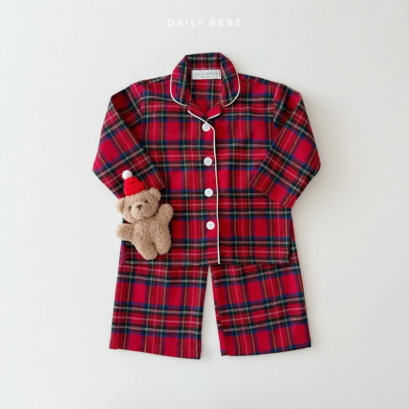 Daily Bebe - Korean Children Fashion - #childrensboutique - Merry Pajamas - 4