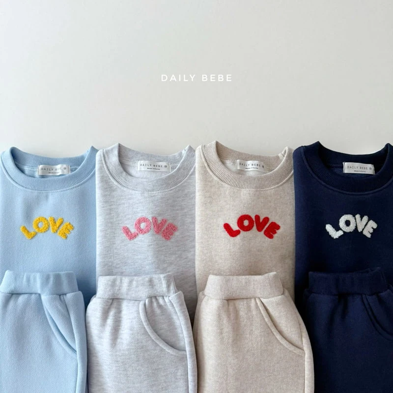 Daily Bebe - Korean Children Fashion - #designkidswear - Love Bookle Set