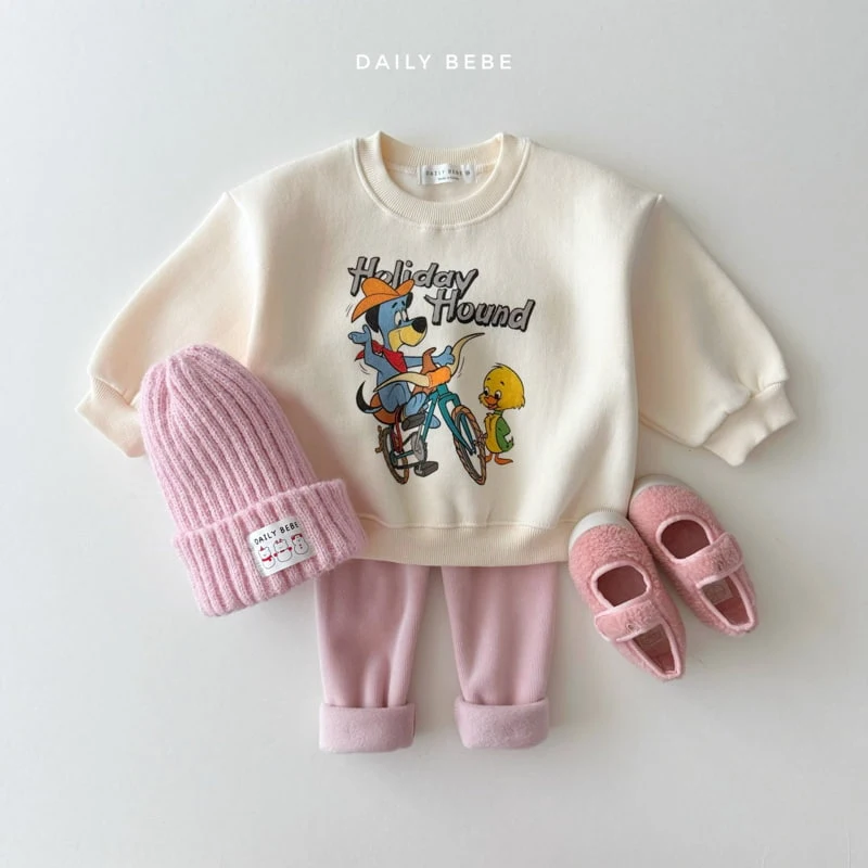 Daily Bebe - Korean Children Fashion - #discoveringself - Holiday Sweatshirts - 7