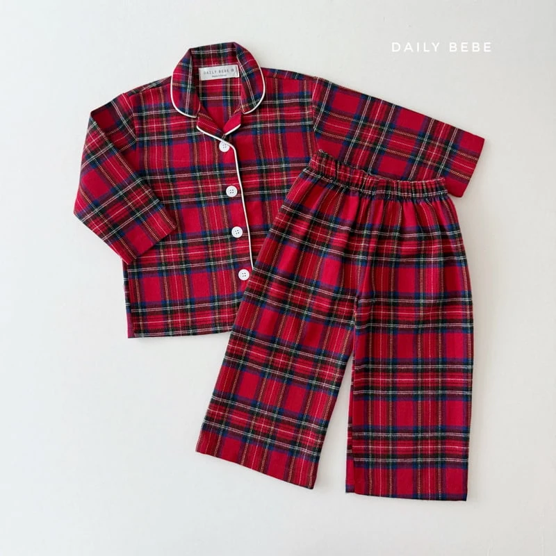 Daily Bebe - Korean Children Fashion - #discoveringself - Merry Pajamas - 5