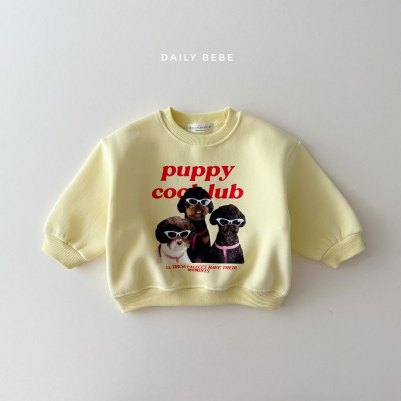 Daily Bebe - Korean Children Fashion - #designkidswear - Three Puppy Sweatshirts - 4