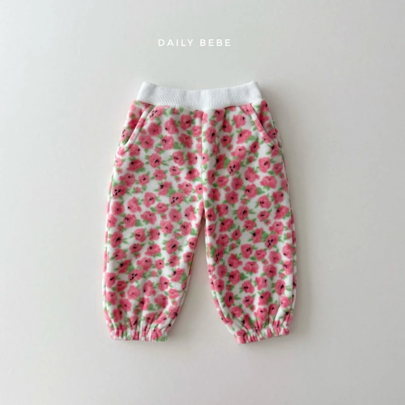 Daily Bebe - Korean Children Fashion - #fashionkids - Fleece Jogger Pants - 9