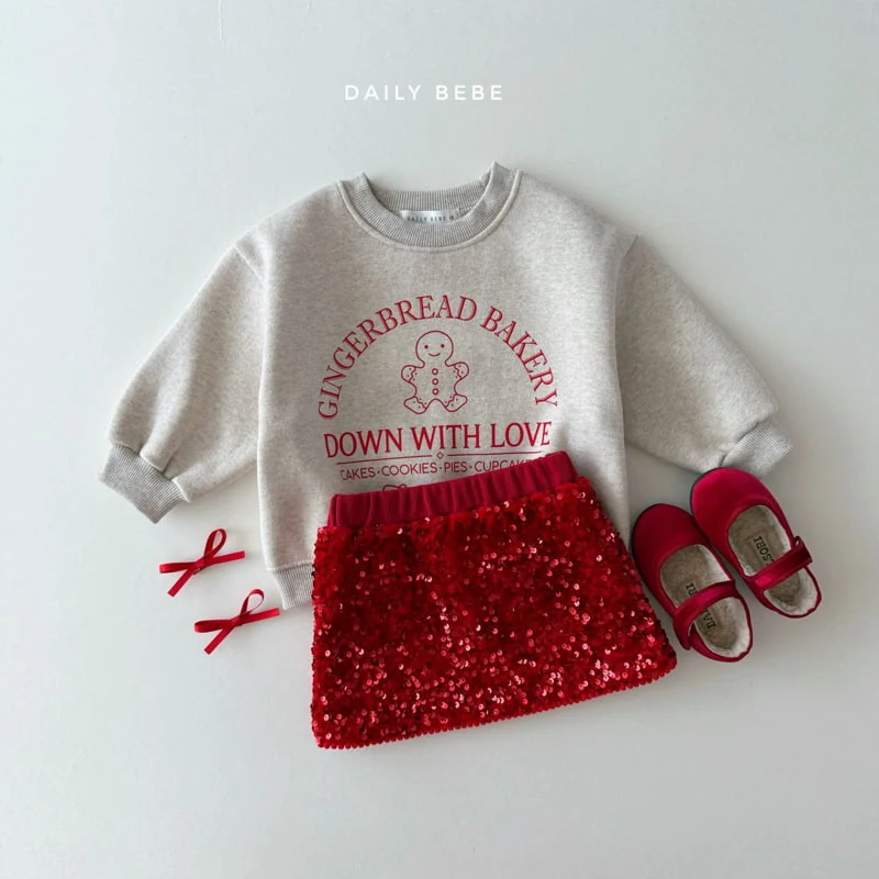 Daily Bebe - Korean Children Fashion - #fashionkids - Cookie Sweatshirts - 6