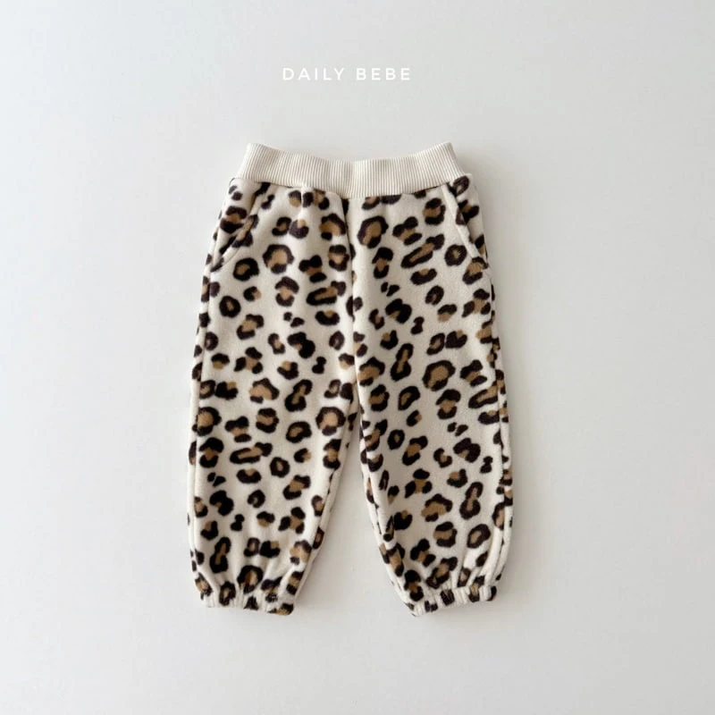 Daily Bebe - Korean Children Fashion - #kidsshorts - Fleece Jogger Pants - 10