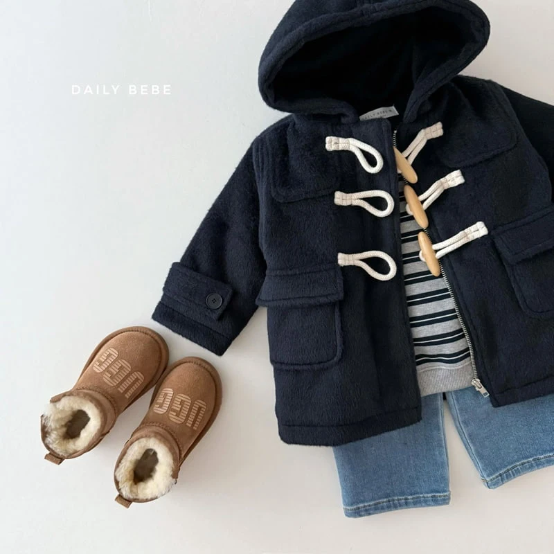 Daily Bebe - Korean Children Fashion - #kidsshorts - Tteokbokki Coat - 10