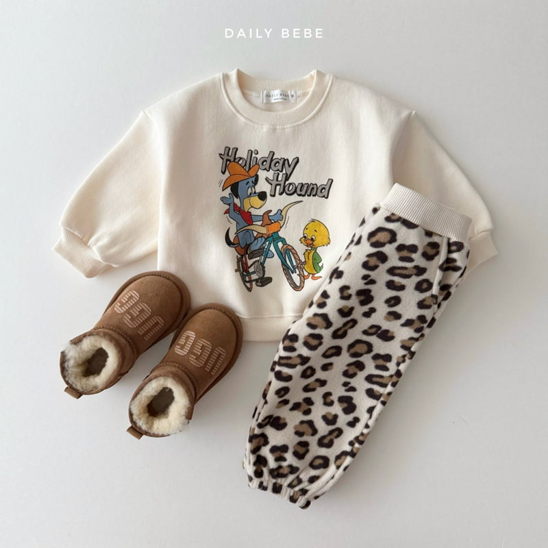 Daily Bebe - Korean Children Fashion - #kidsshorts - Holiday Sweatshirts - 9