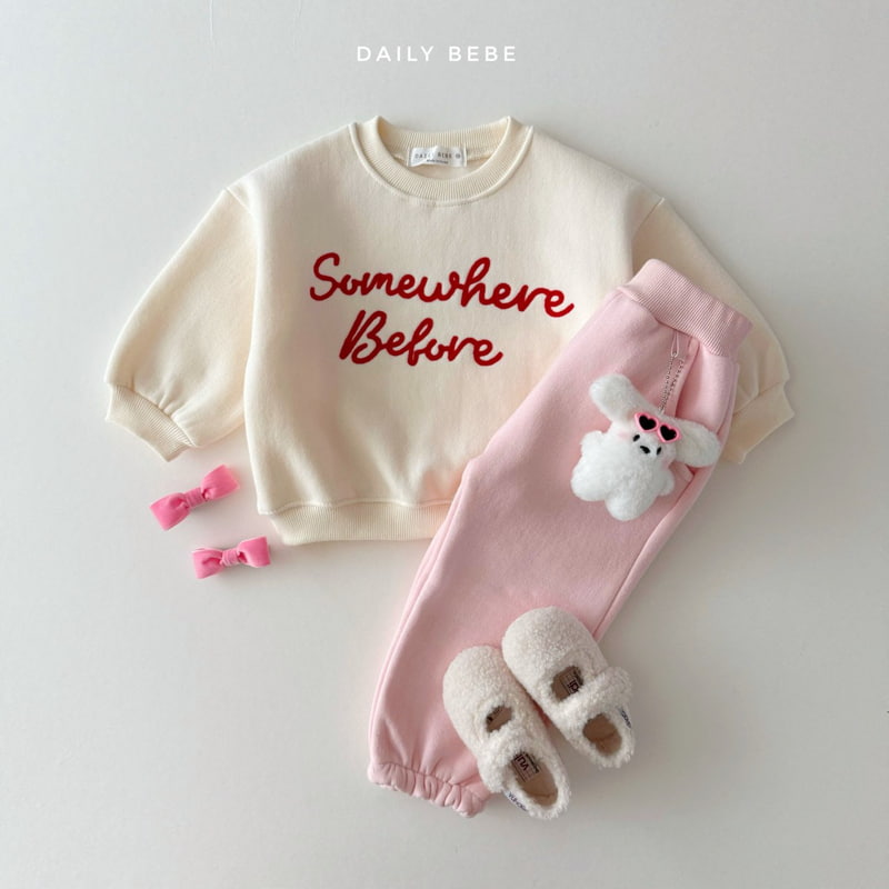 Daily Bebe - Korean Children Fashion - #kidsshorts - Be Love Sweatshirts - 10