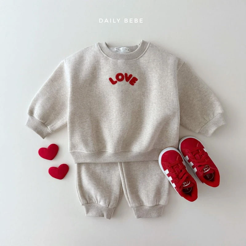 Daily Bebe - Korean Children Fashion - #fashionkids - Love Bookle Set - 4