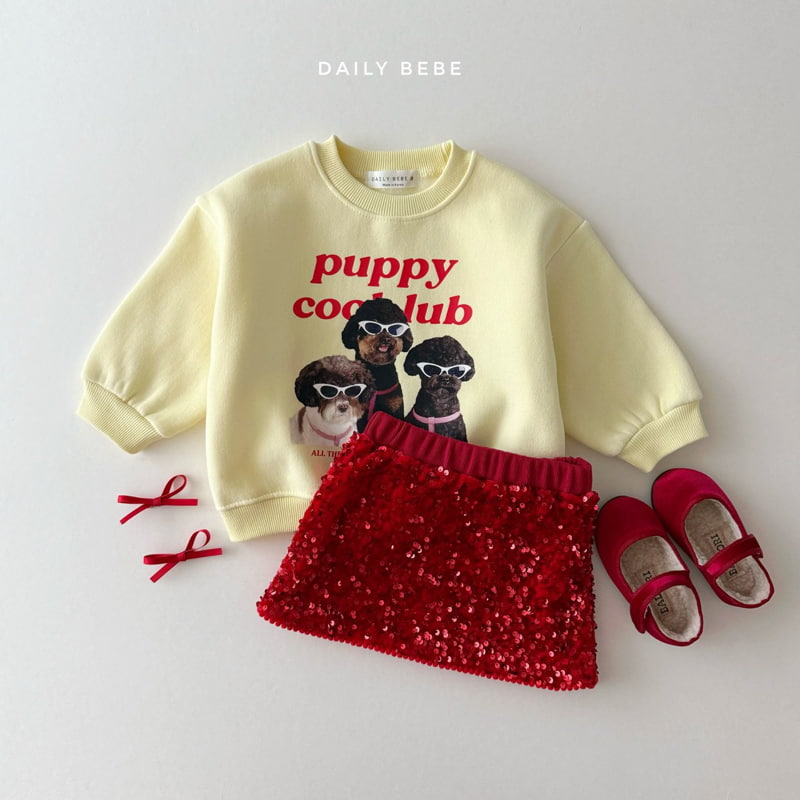 Daily Bebe - Korean Children Fashion - #kidsstore - Three Puppy Sweatshirts - 7