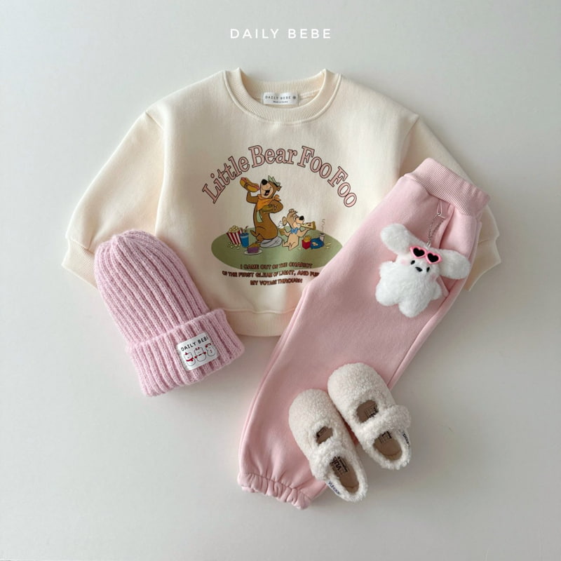 Daily Bebe - Korean Children Fashion - #kidzfashiontrend - Little Bear Sweatshirts - 6