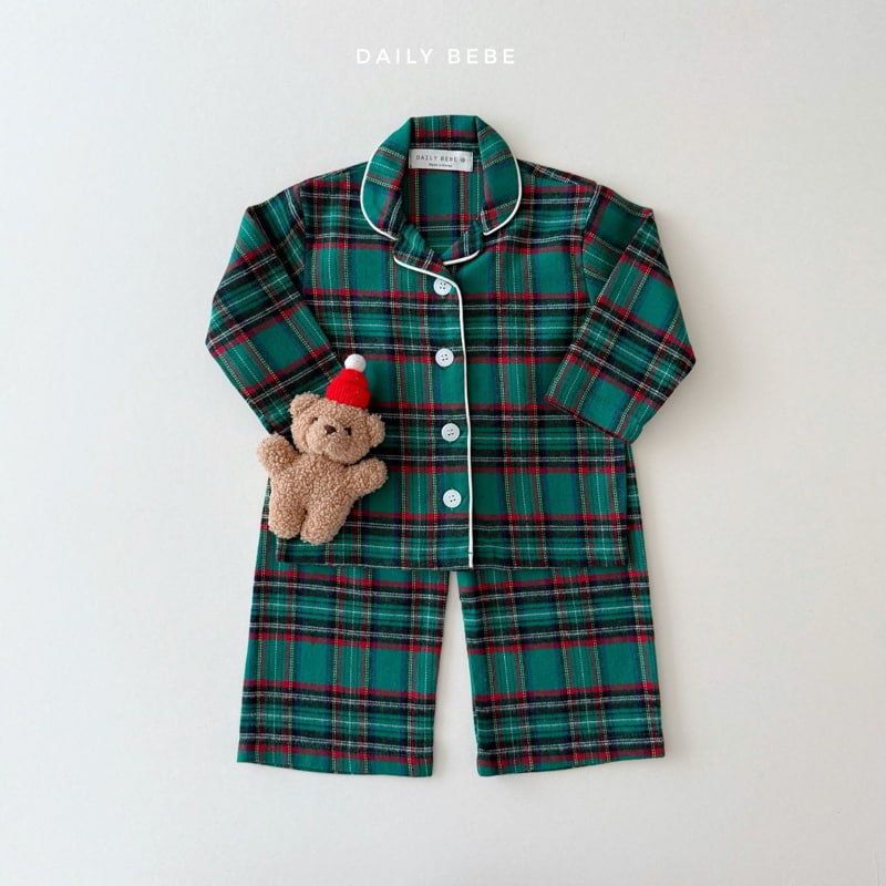 Daily Bebe - Korean Children Fashion - #kidzfashiontrend - Merry Pajamas - 9