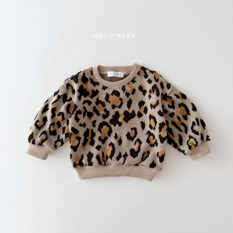 Daily Bebe - Korean Children Fashion - #littlefashionista - Leopard Skirt Set - 6