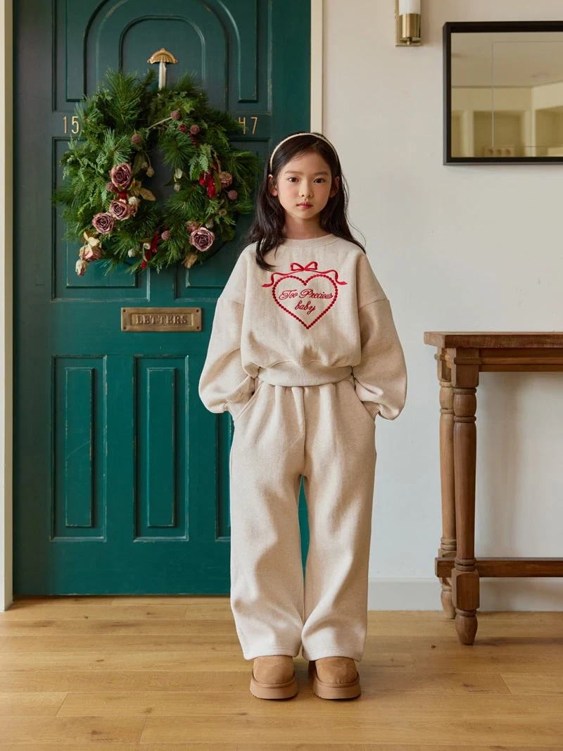 Daily Bebe - Korean Children Fashion - #littlefashionista - Heart Wide Set - 12