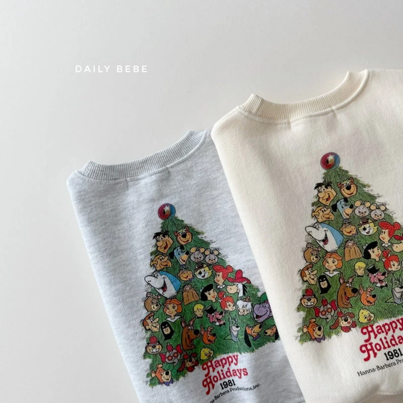 Daily Bebe - Korean Children Fashion - #littlefashionista - Tree Sweatshirts - 5