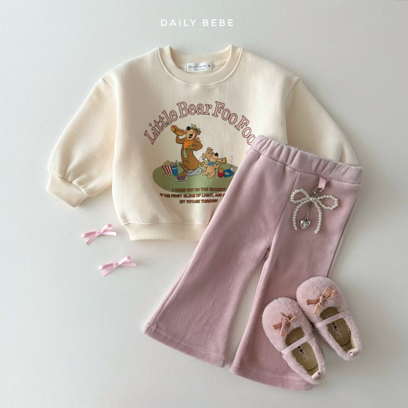 Daily Bebe - Korean Children Fashion - #magicofchildhood - Little Bear Sweatshirts - 9