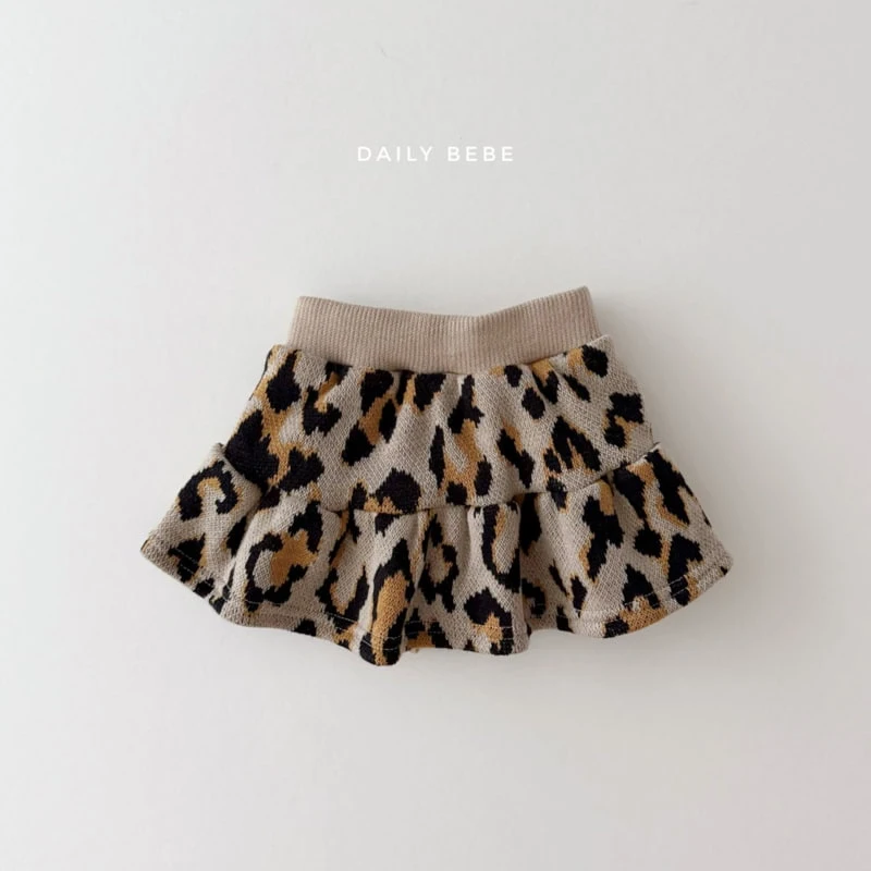 Daily Bebe - Korean Children Fashion - #magicofchildhood - Leopard Skirt Set - 7