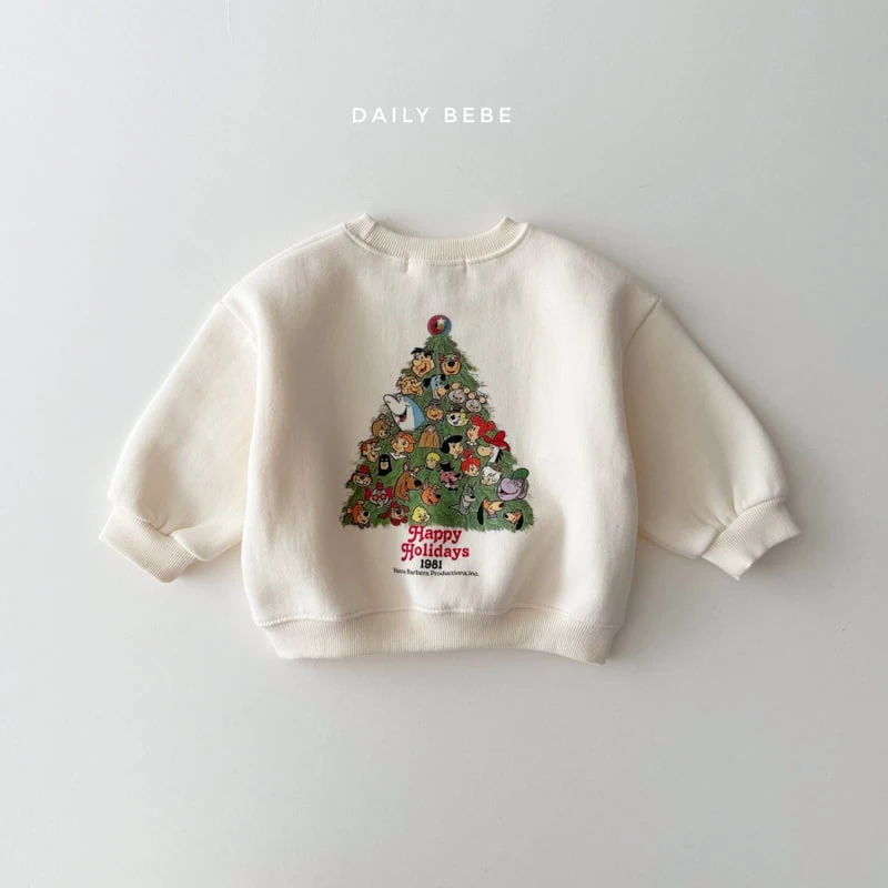 Daily Bebe - Korean Children Fashion - #minifashionista - Tree Sweatshirts - 7