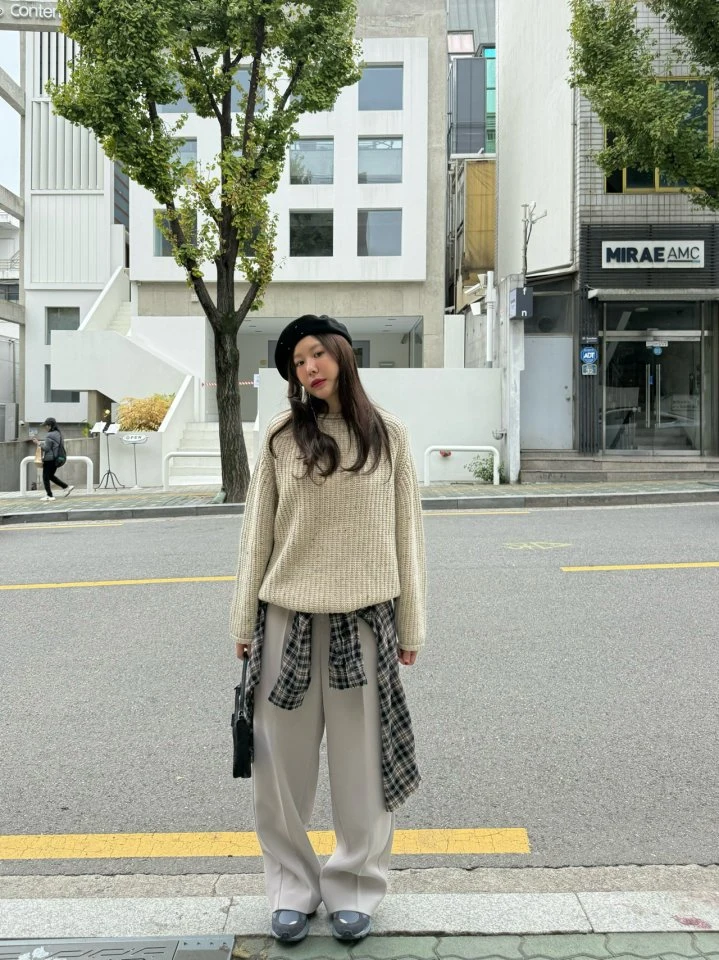 Dailyjud - Korean Women Fashion - #momslook - Lindra Knit Pullover - 9