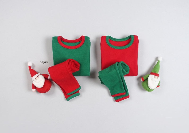 Dajoa - Korean Children Fashion - #childofig - Christmas Plain Eastwear