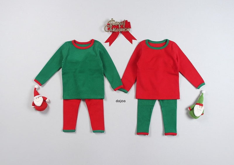 Dajoa - Korean Children Fashion - #designkidswear - Christmas Plain Eastwear - 4