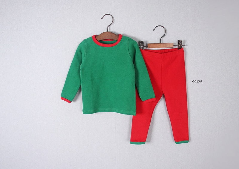 Dajoa - Korean Children Fashion - #kidsshorts - Christmas Plain Eastwear - 6