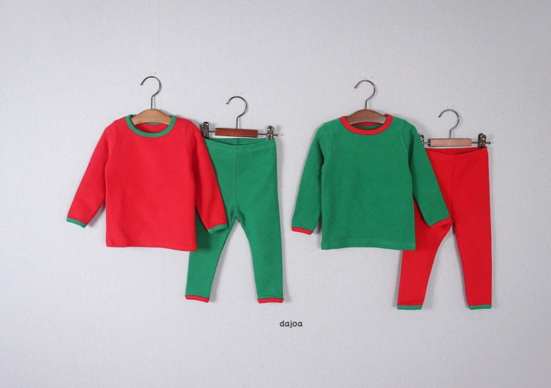 Dajoa - Korean Children Fashion - #kidsstore - Christmas Plain Eastwear - 7