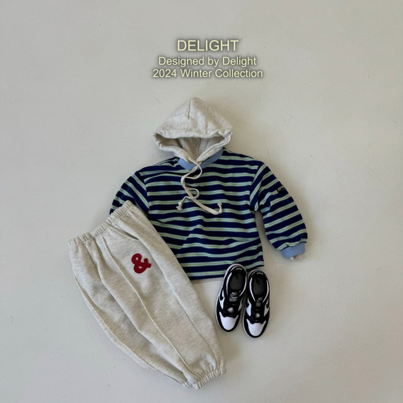 Delight - Korean Children Fashion - #childofig - Punch Stripe Tee With Mom - 3