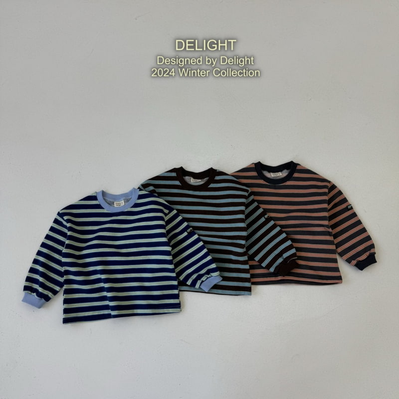 Delight - Korean Children Fashion - #childofig - Punch Stripe Tee With Mom - 4