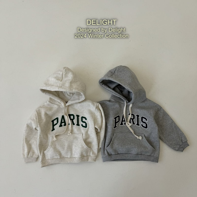 Delight - Korean Children Fashion - #childrensboutique - Paris Patch Hood With Mom